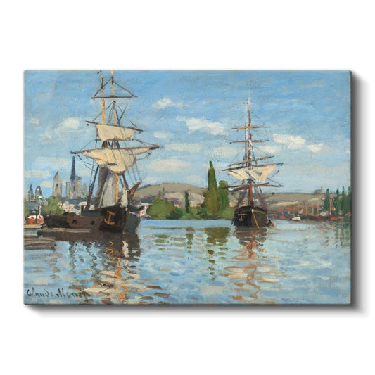 Claude Monet - Gemiler Kanvas Tablo