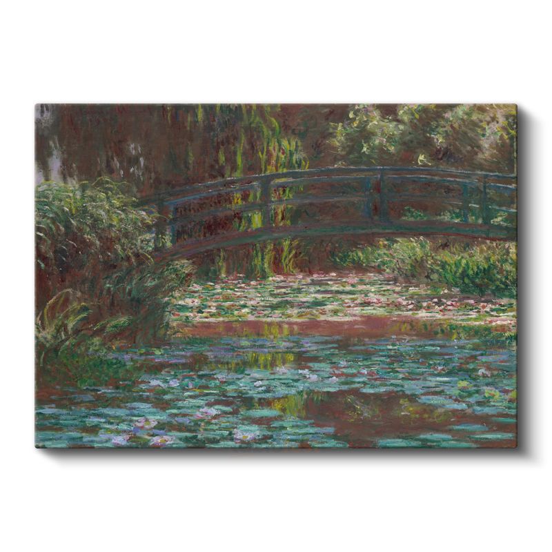 Claude Monet - Nilüferler ve Japon Köprüsü Kanvas Tablo