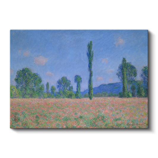 Claude Monet - Gelincik Tarlası Kanvas Tablo