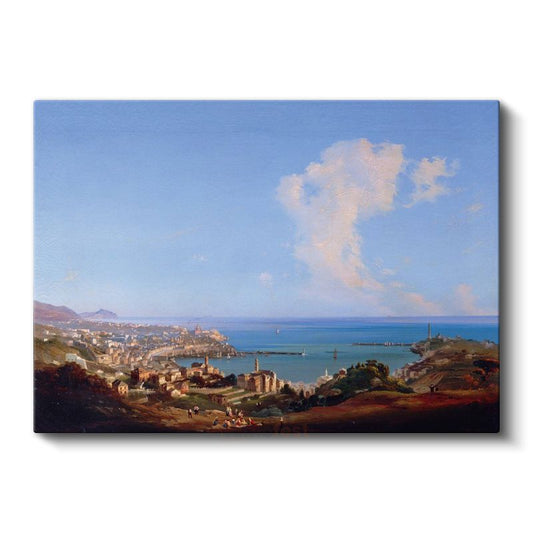 J.M.W. Turner - Liman Manzarası Kanvas Tablo