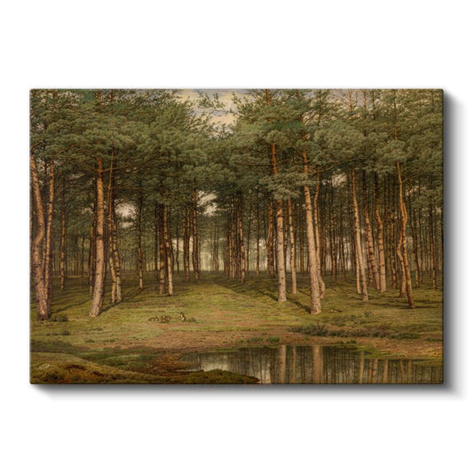 Ivan Shishkin - Çam Ormanı Kanvas Tablo