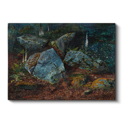 John Everett Millais - Orman Taşları Kanvas Tablo