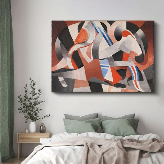 Fernand Léger - Kontrast Formlar Kanvas Tablo