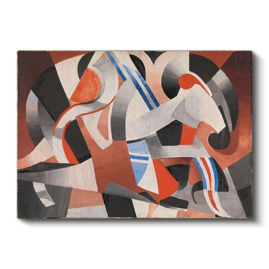 Fernand Léger - Kontrast Formlar Kanvas Tablo