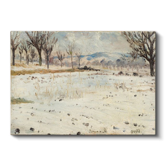 Ivan Shishkin - Kış Manzarası Kanvas Tablo