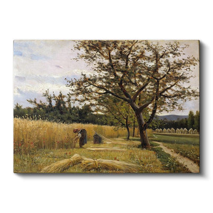 Léon Lhermitte - Hasat Zamanı Kanvas Tablo