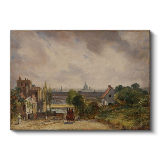 John Constable - Londra Manzarası Kanvas Tablo