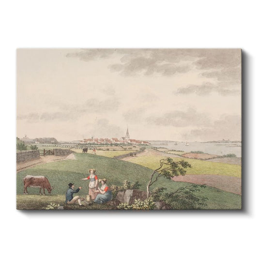 John Constable - Kırsal Manzara Kanvas Tablo