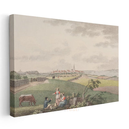 John Constable - Kırsal Manzara Kanvas Tablo