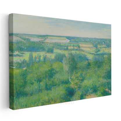 Claude Monet - Yeşil Vadiler Manzarası Kanvas Tablo