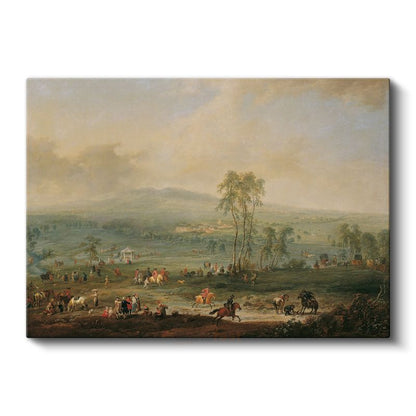 John Constable - Kırsal Manzara Kanvas Tablo