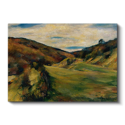 Paul Cézanne - Tepeler Vadisi Kanvas Tablo