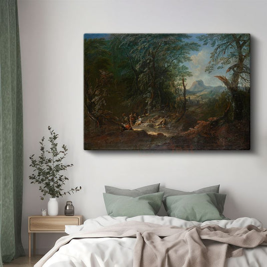 Alexander Nasmyth - Orman Yolu Kanvas Tablo