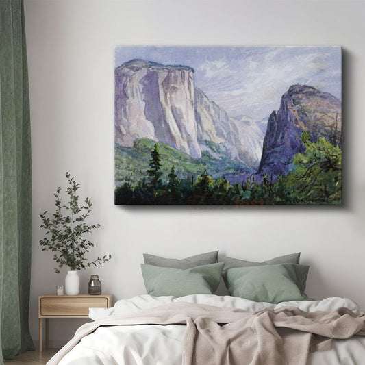 Thomas Hill - Yosemite Vadisi Kanvas Tablo