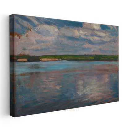 Claude Monet - Göl Yansımaları Kanvas Tablo