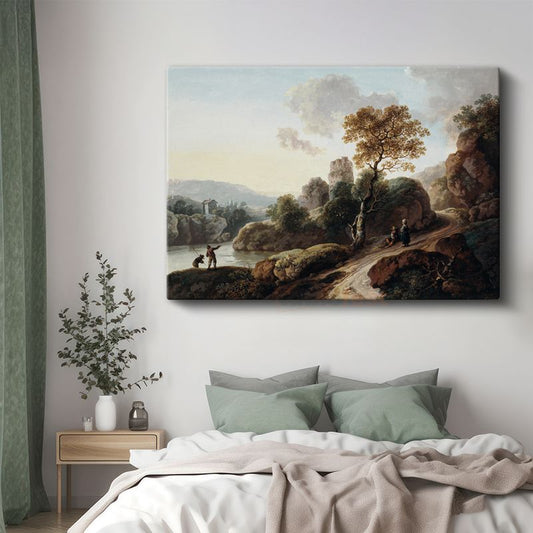 Thomas Gainsborough - Kayalık Manzara Kanvas Tablo