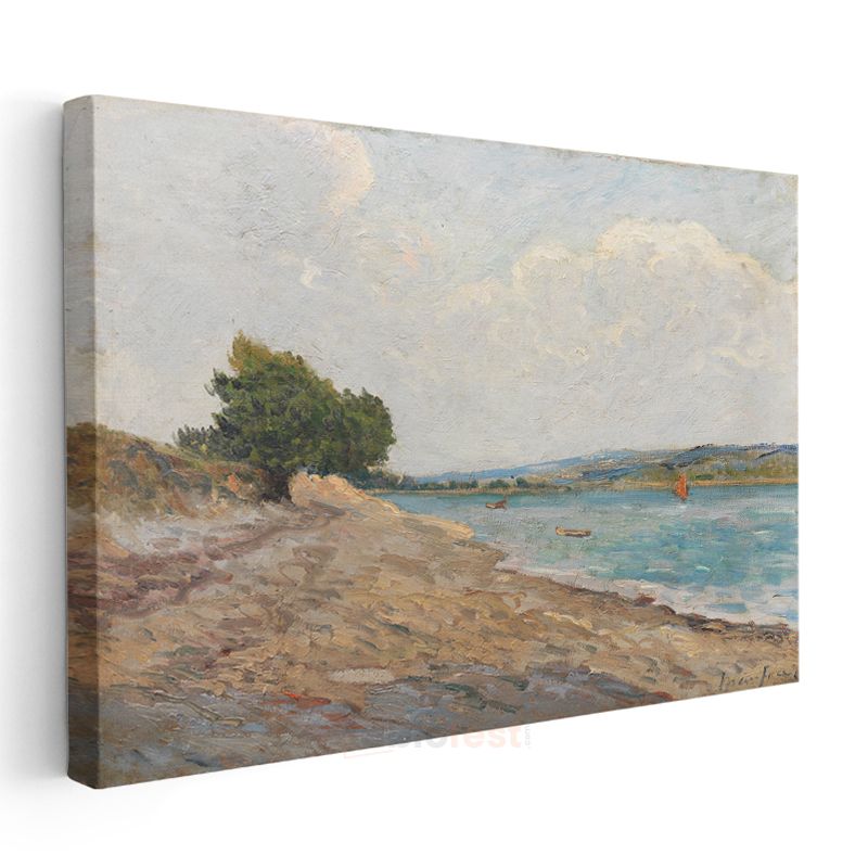 Maxime Maufra - Sahil Manzarası Kanvas Tablo