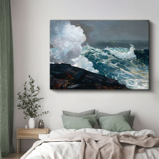Winslow Homer - Northeaster Kanvas Tablo