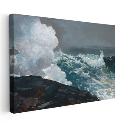 Winslow Homer - Northeaster Kanvas Tablo