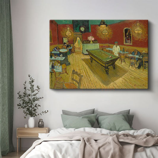 Vincent van Gogh - Gece Kahvesi Kanvas Tablo