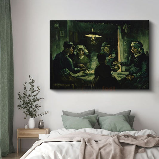 Vincent van Gogh - Patates Yiyenler Kanvas Tablo