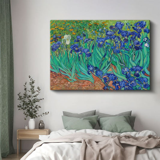 Vincent van Gogh - Süsenler Kanvas Tablo