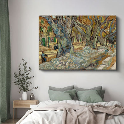 Vincent van Gogh - Büyük Çınarlar Kanvas Tablo