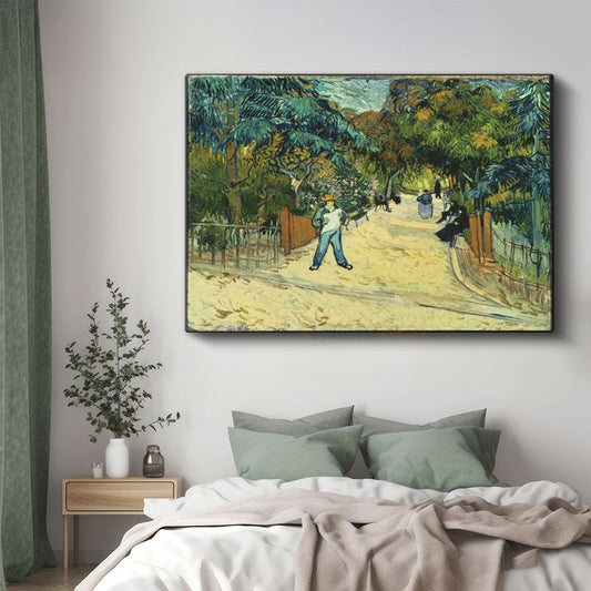 Vincent van Gogh - Park Yolu Kanvas Tablo