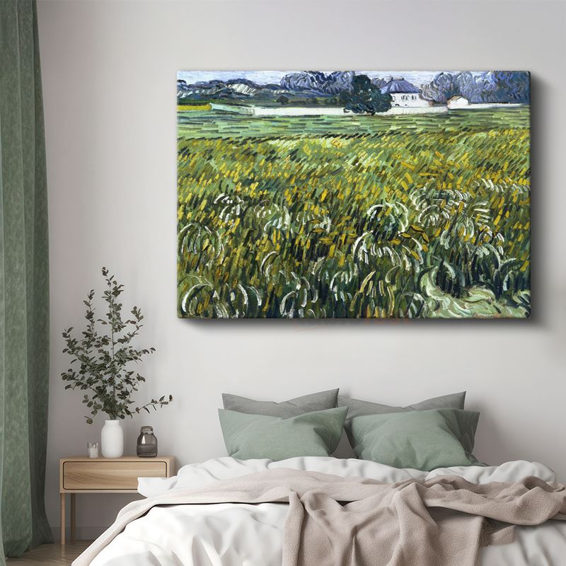 Vincent van Gogh - Buğday Tarlası Kanvas Tablo