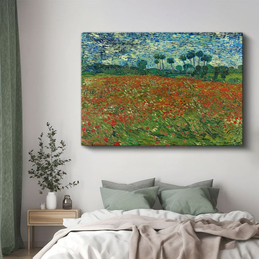 Vincent van Gogh - Gelincik Tarlası Kanvas Tablo