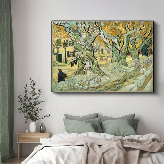 Vincent van Gogh - Yol İşçileri Kanvas Tablo