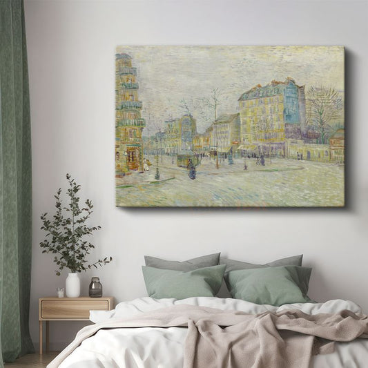 Vincent van Gogh - Boulevard de Clichy Kanvas Tablo