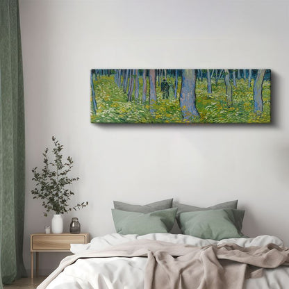 Vincent van Gogh - Orman Altı Kanvas Tablo