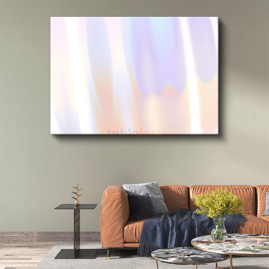 Pastel Rüya - Yumuşak Renk Geçişli Minimalist Kanvas Tablo