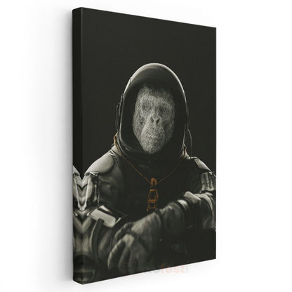Kozmik Astronot - Evrenin Gizemi Kanvas Tablo
