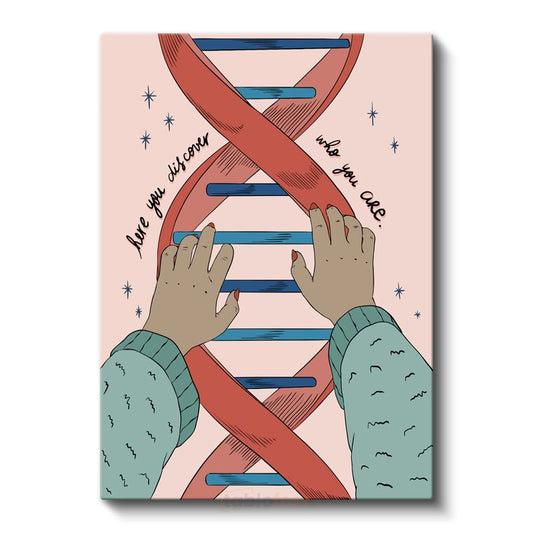 Varoluşun Kodları - DNA'nın Sırlarına Dokunuş Kanvas Tablo