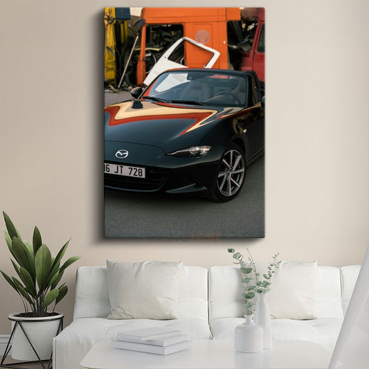 Mazda MX-5 - Japon Roadster İkonu Kanvas Tablo