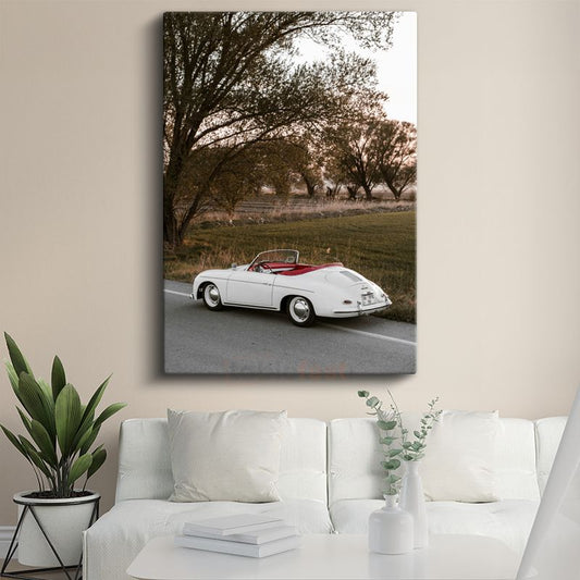 Porsche 356 Speedster - Klasik Alman Kabriyolesi Kanvas Tablo