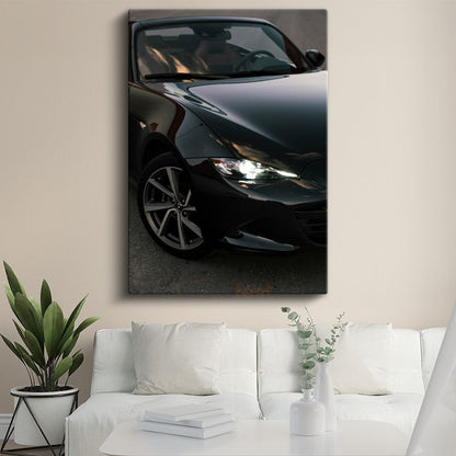 Mazda MX-5 - Modern Spor Otomobil Zarafeti Kanvas Tablo