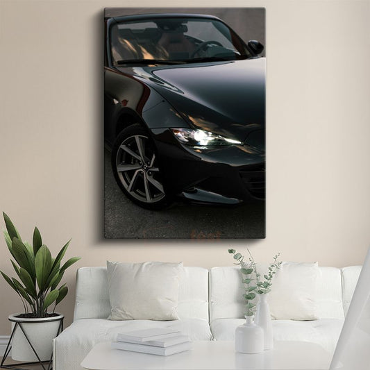 Mazda MX-5 - Modern Spor Otomobil Zarafeti Kanvas Tablo