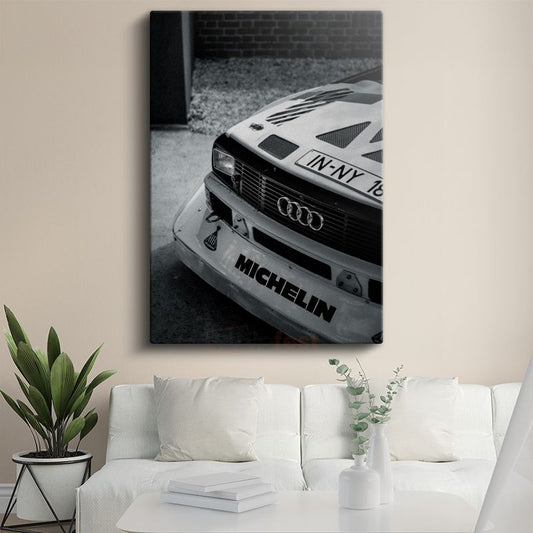 Audi Quattro - Ralli Efsanesi Yarış Ruhu Kanvas Tablo