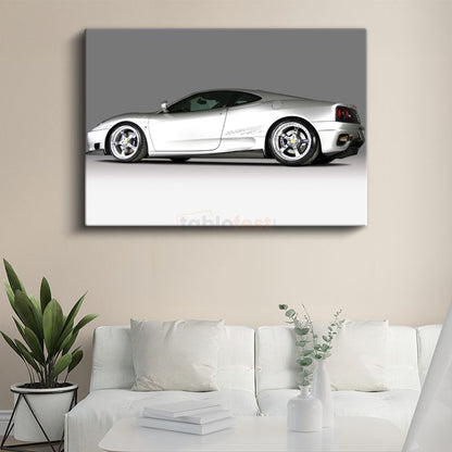 Ferrari 360 Modena - İtalyan Süper Spor Otomobili Kanvas Tablo