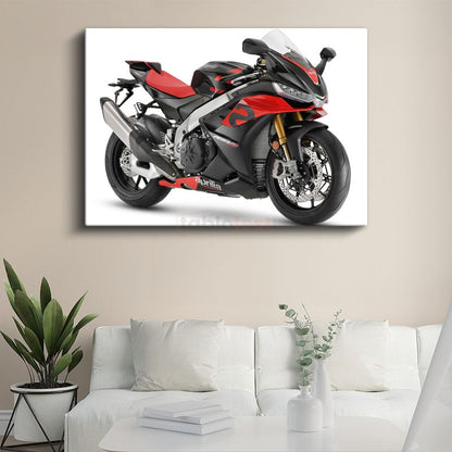 Aprilia RSV4 - İtalyan Yarış Motosikleti Kanvas Tablo