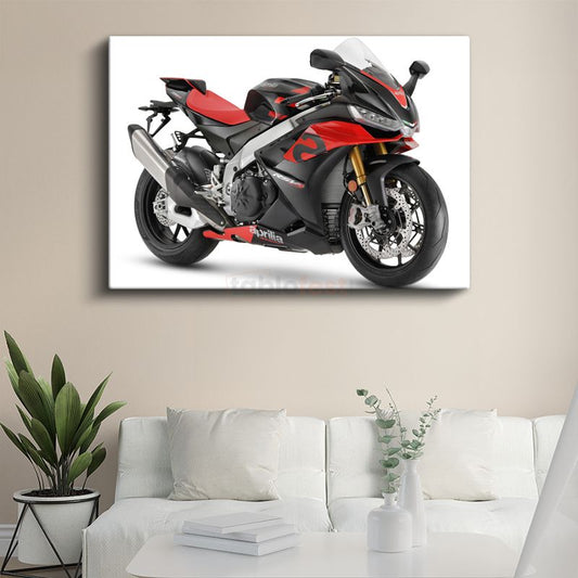 Aprilia RSV4 - İtalyan Yarış Motosikleti Kanvas Tablo