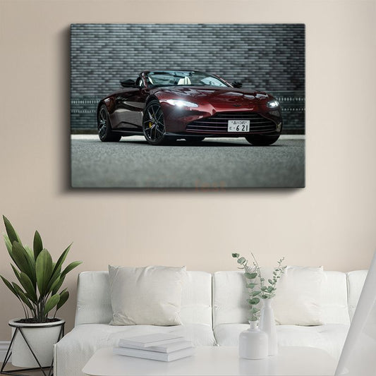 Aston Martin Vantage - İngiliz Lüks Spor Otomobil Kanvas Tablo