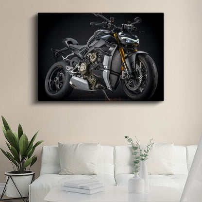 Ducati Streetfighter V4 - Modern Naked Performans Motosikleti Kanvas Tablo