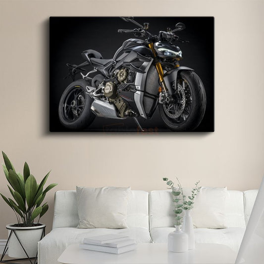 Ducati Streetfighter V4 - Modern Naked Performans Motosikleti Kanvas Tablo