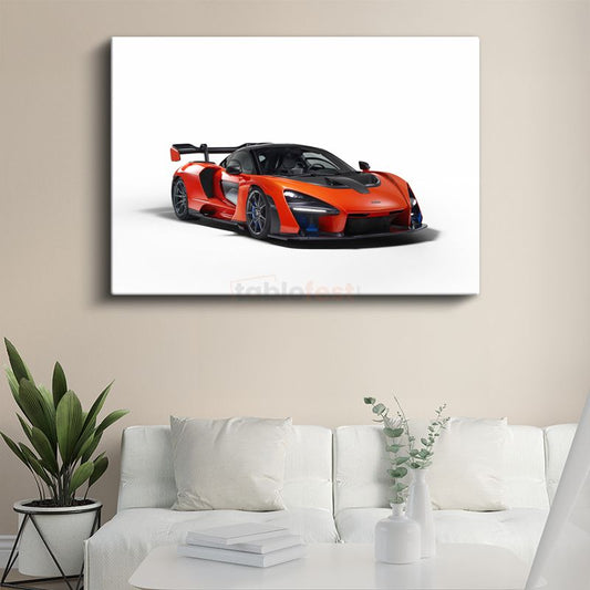McLaren Senna - Yarış Teknolojili Süper Otomobil Kanvas Tablo