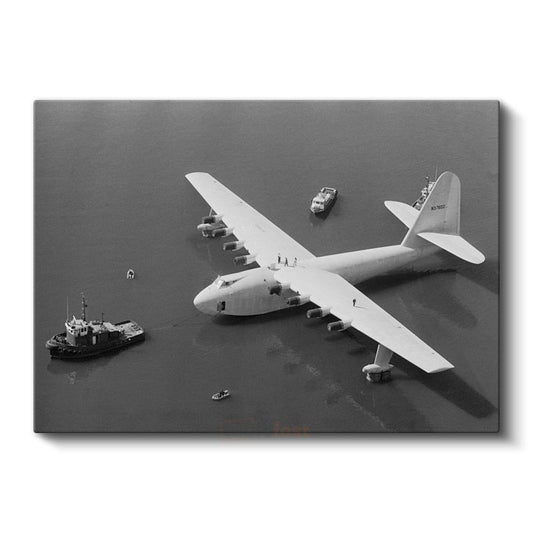 Hughes H-4 Hercules - Efsanevi Deniz Uçağı Kanvas Tablo