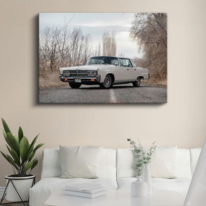 Chrysler Imperial - Klasik Amerikan Sedan Kanvas Tablo